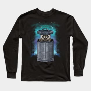 'Trick or trash raccoon Long Sleeve T-Shirt